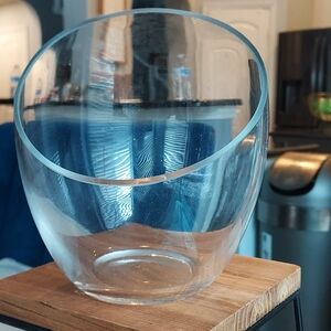Elegant Clear Glass Bowl